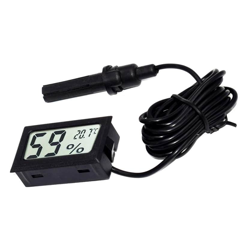 Digital Hygrometer & Thermometer With Humidity Sensor GROW FOLK